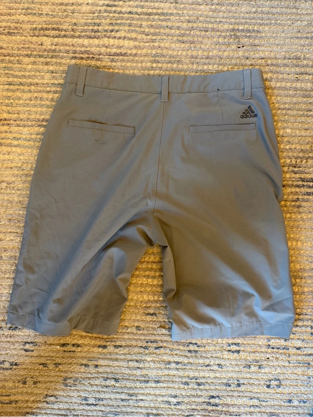 adidas Men's Light Gray Performance Hybrid Shorts